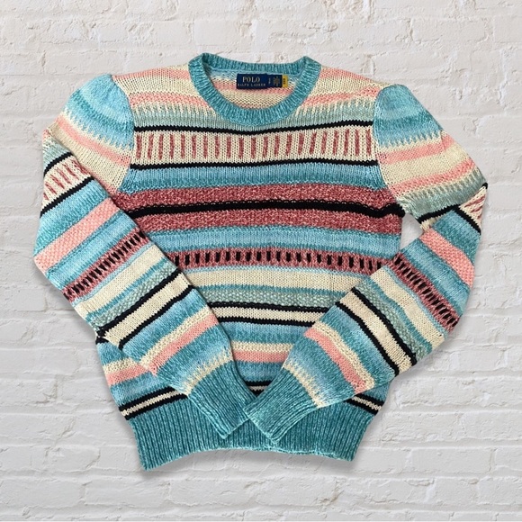 Polo Ralph Lauren Sweaters - Ralph Lauren Polo Stripped Sweater